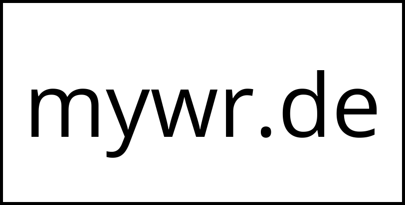 mywr.de