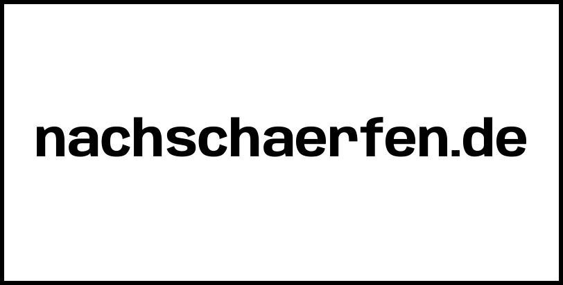 nachschaerfen.de