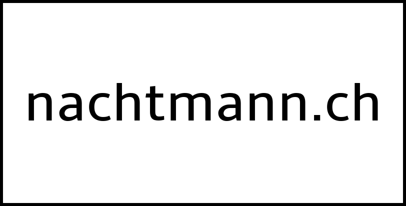 nachtmann.ch