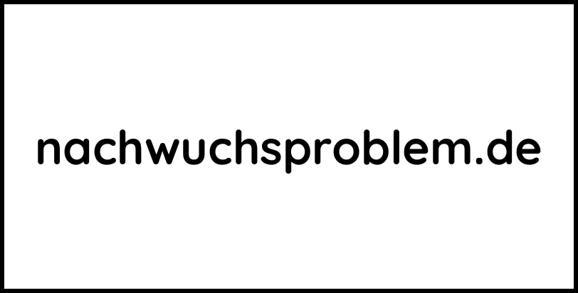 nachwuchsproblem.de