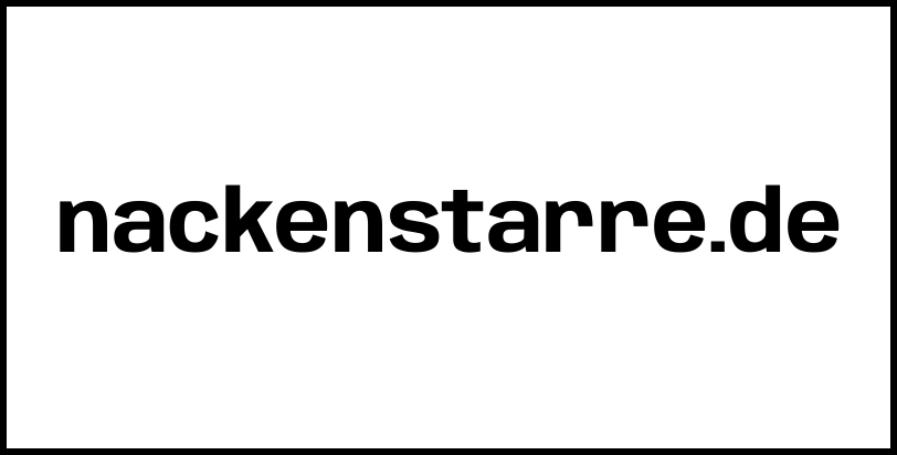 nackenstarre.de