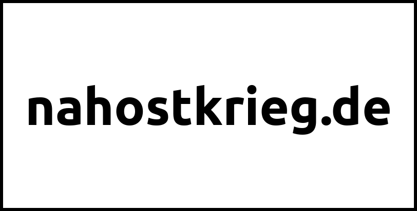 nahostkrieg.de