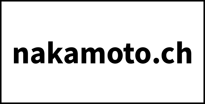 nakamoto.ch