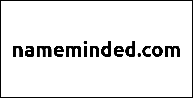nameminded.com