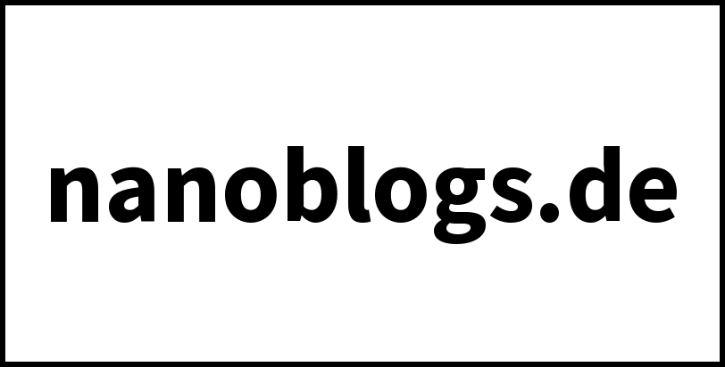 nanoblogs.de