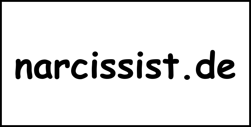 narcissist.de