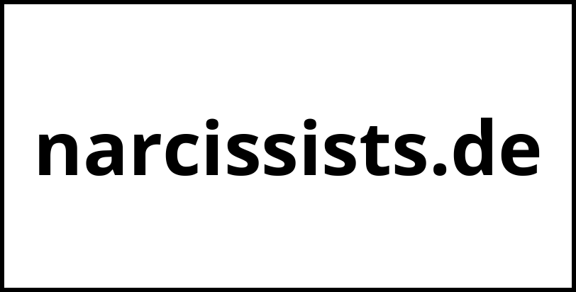 narcissists.de