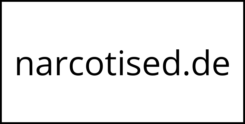 narcotised.de