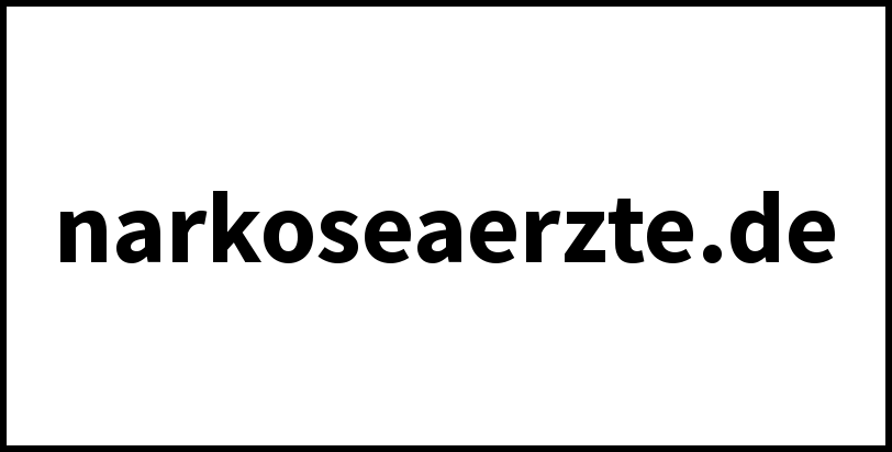 narkoseaerzte.de