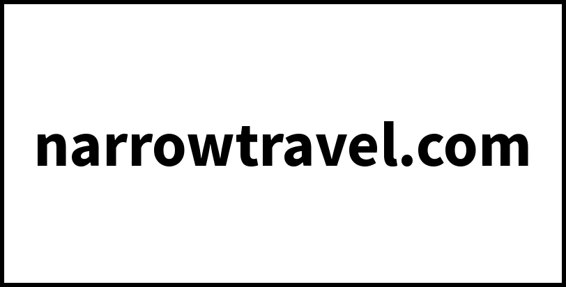 narrowtravel.com