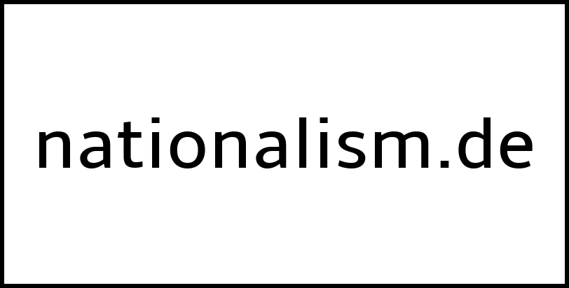 nationalism.de