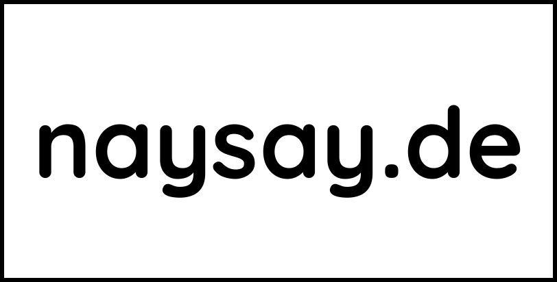 naysay.de