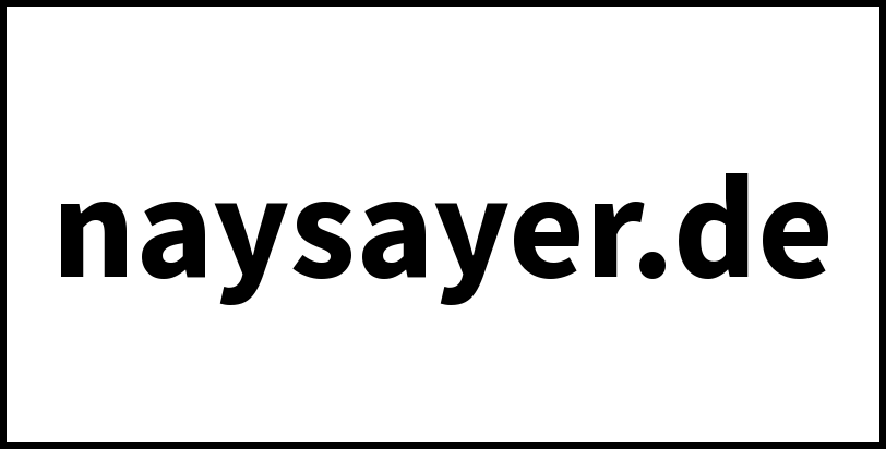 naysayer.de