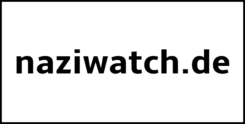 naziwatch.de