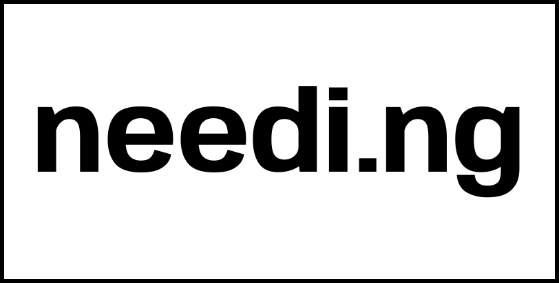 needi.ng