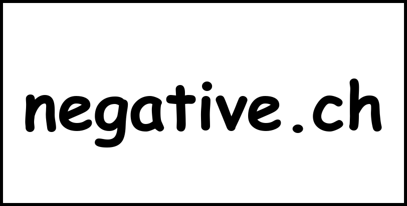 negative.ch