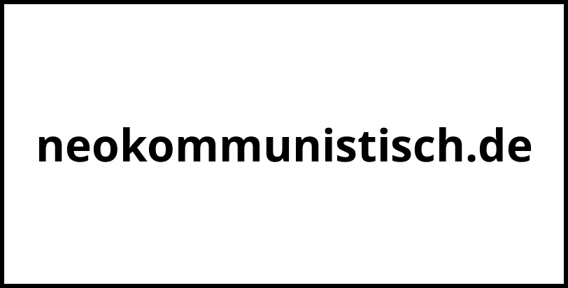 neokommunistisch.de