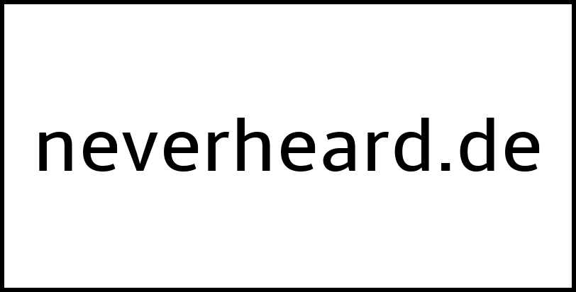 neverheard.de