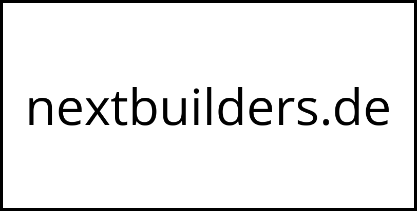 nextbuilders.de