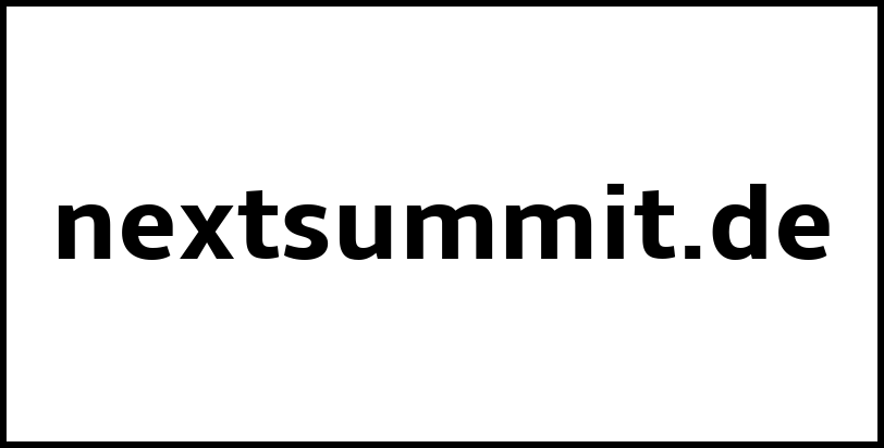 nextsummit.de