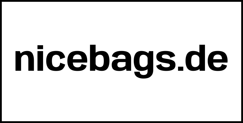 nicebags.de