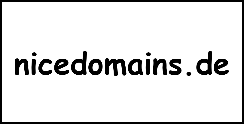 nicedomains.de