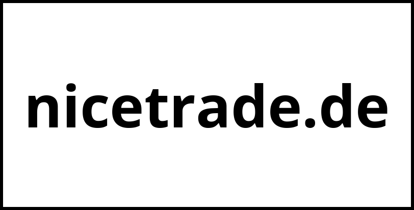 nicetrade.de