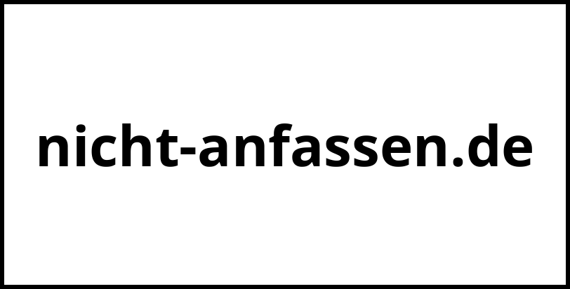 nicht-anfassen.de