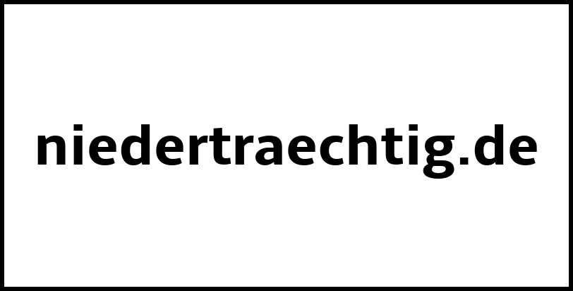 niedertraechtig.de