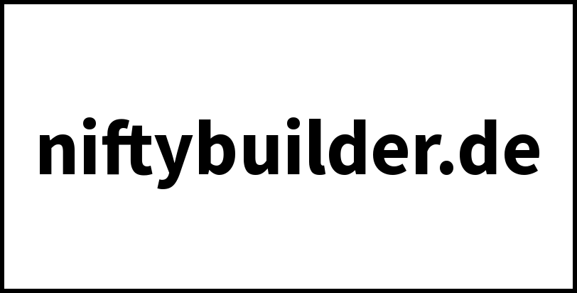 niftybuilder.de