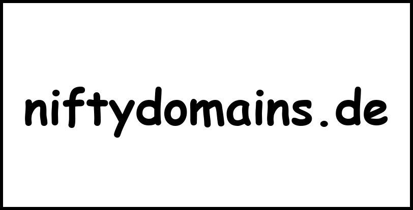 niftydomains.de