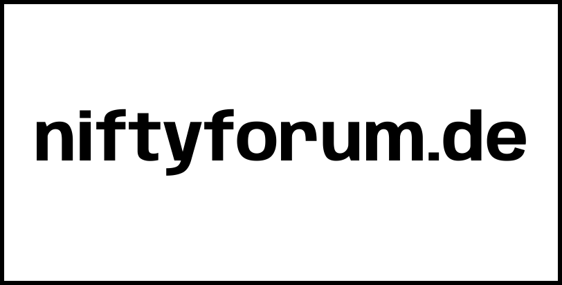 niftyforum.de