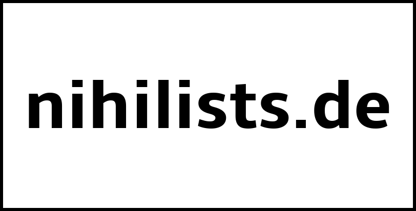 nihilists.de