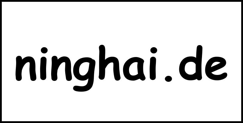 ninghai.de