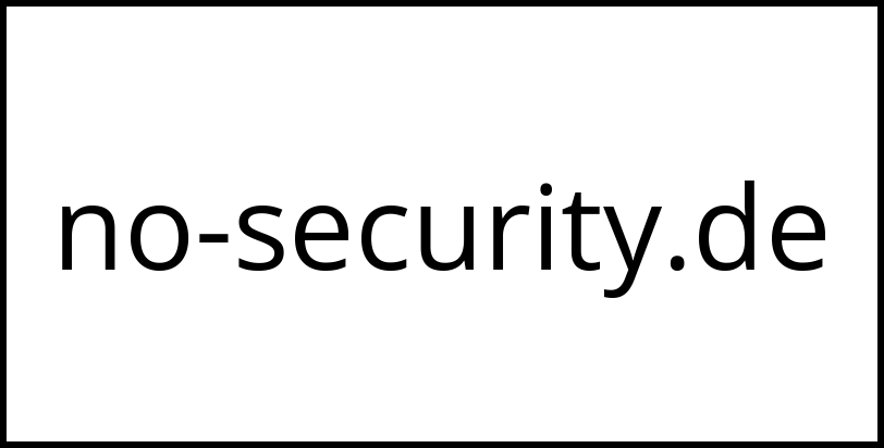 no-security.de