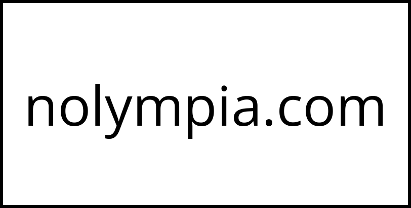 nolympia.com