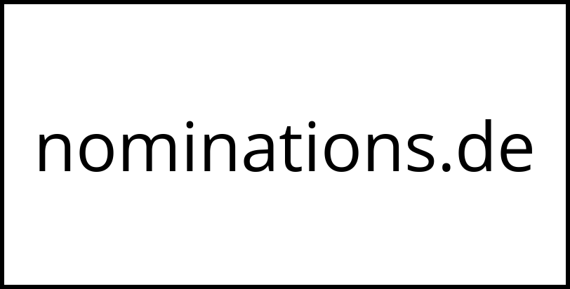 nominations.de