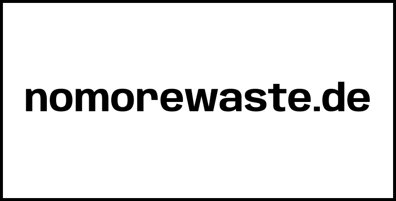 nomorewaste.de