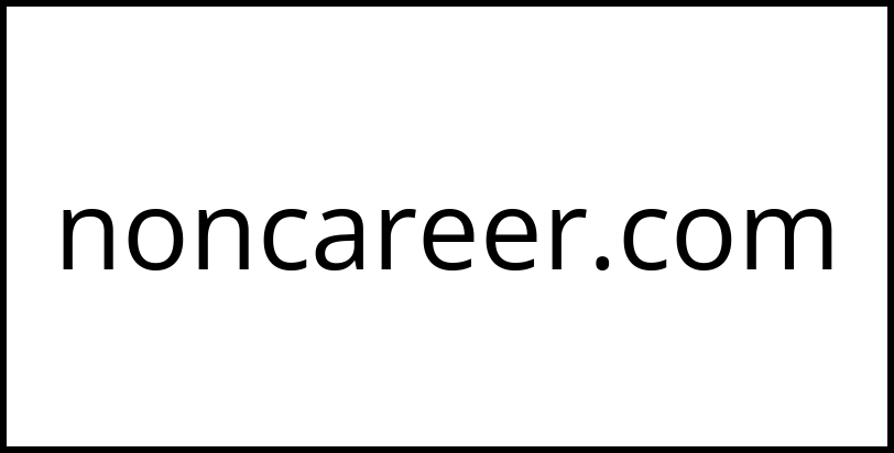 noncareer.com