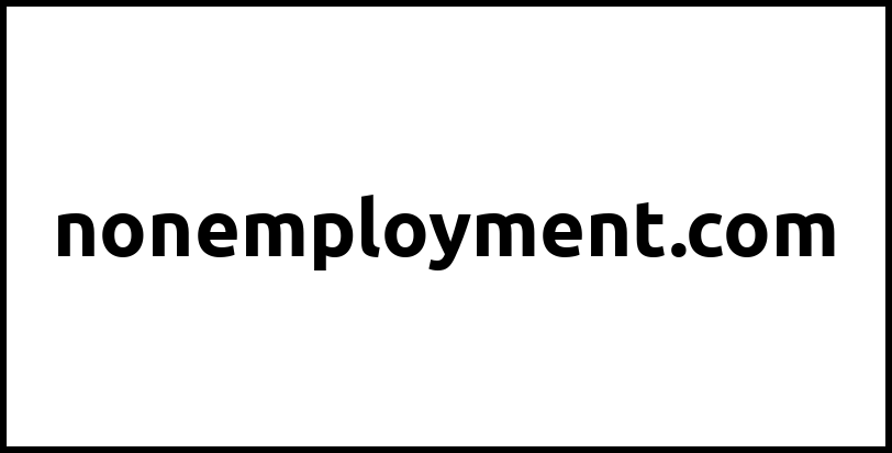 nonemployment.com