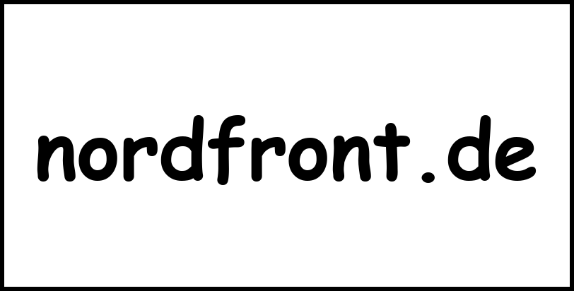 nordfront.de