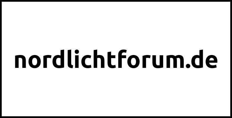 nordlichtforum.de