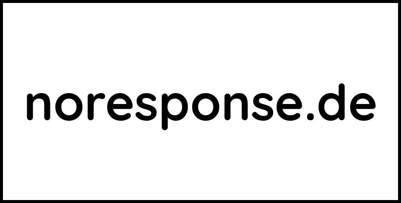 noresponse.de