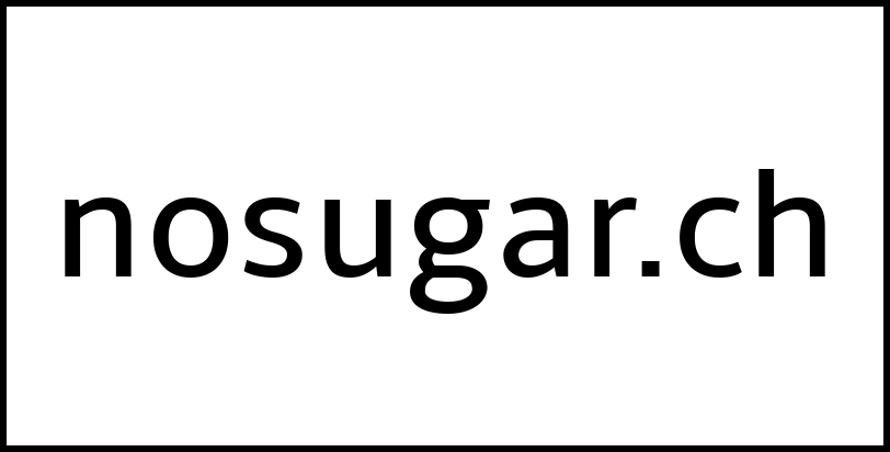 nosugar.ch