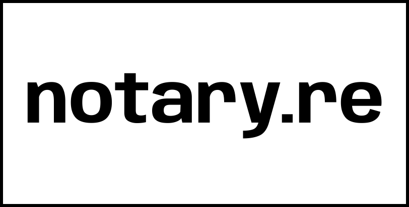 notary.re