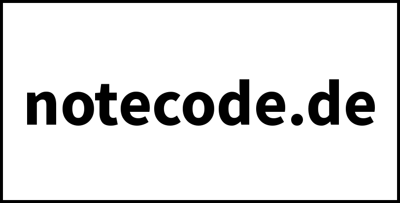 notecode.de