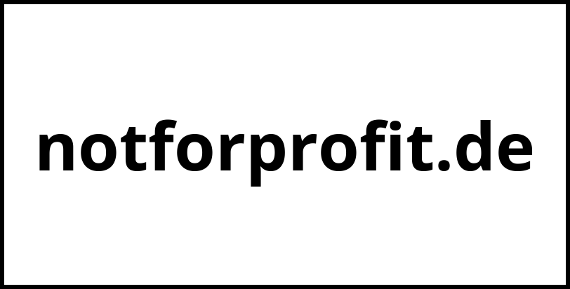 notforprofit.de