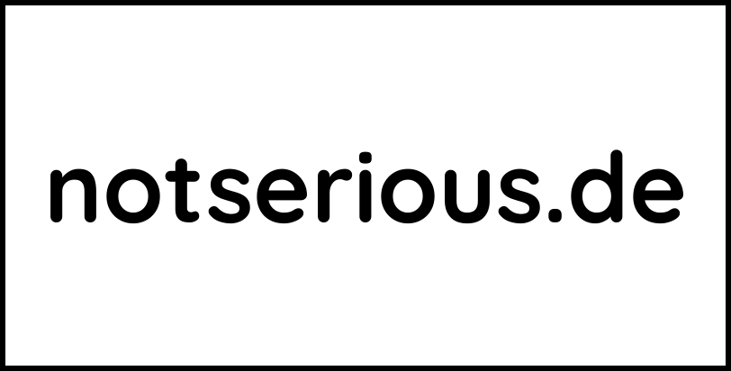 notserious.de