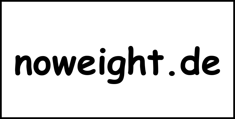 noweight.de