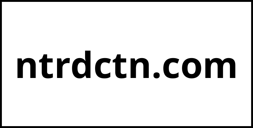 ntrdctn.com